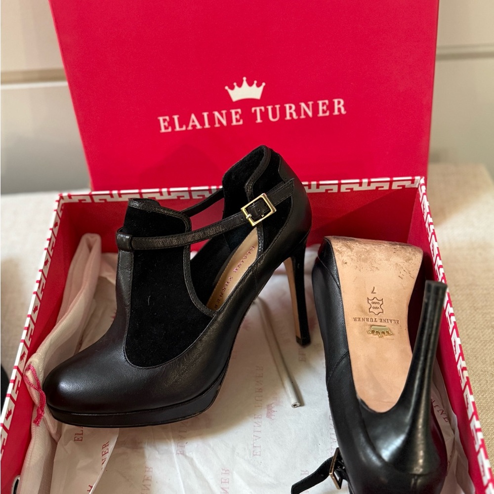 Elaine Turner Elegant Black Heels